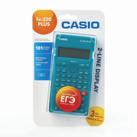 Калькулятор CASIO научный FX-220PLUS-S-EH,10+2 разряд.