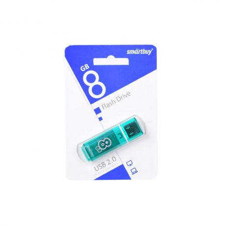 Флеш-диск Smartbay 8GB USB GLOSSY зеленый