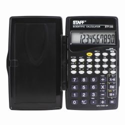 Калькулятор STAFF инженерный STF-245, 10 разрядов, 120х70мм