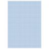 Бумага масштабно-координатная, А3, 297х420 мм, голубая, в папке, 20 листов, Лилия Холдинг