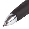 Ручка гелевая автоматическая с грипом BRAUBERG "Jet Gel", печать, узел 0,6 мм, линия письма 0,4 мм