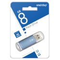 Флеш-диск Smartbay 8GB USB V-CUT синий, шт