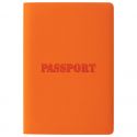 Обложка для паспорта STAFF, мягкий полиуретан, "паспорт", рыжая