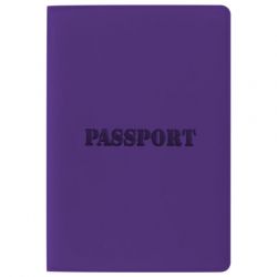 Обложка для паспорта STAFF, мягкий полиуретан, "паспорт", рыжая